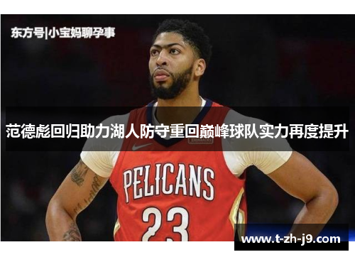 范德彪回归助力湖人防守重回巅峰球队实力再度提升
